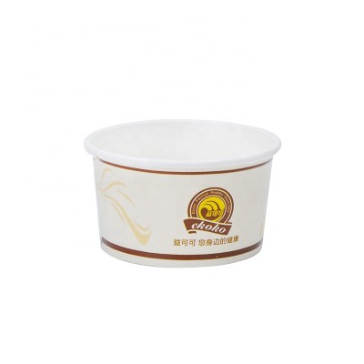 Disposable Custom Logo Printing Ice Cream Paper Cup /Frozen Yogurt Cup