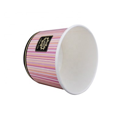 Custom LOGO Printing Disposable 240ml Paper Cup Ice Cream Paper Cup